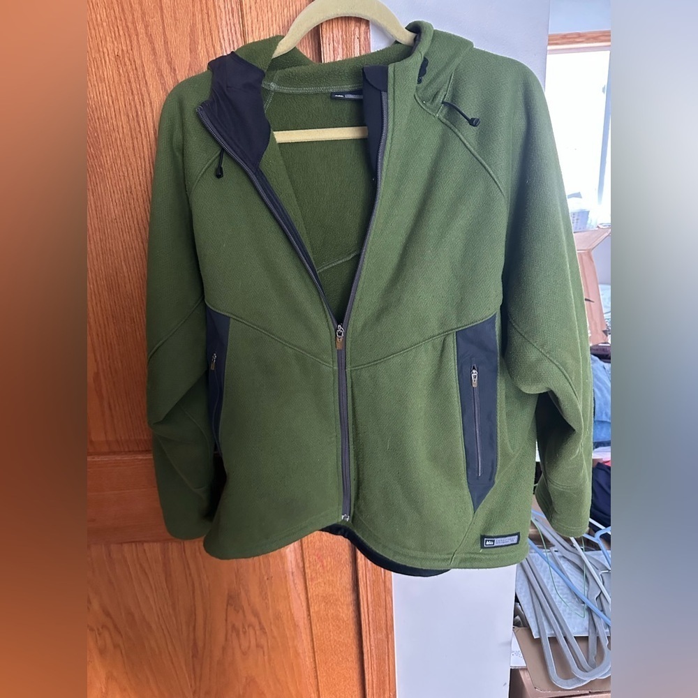 REI Men's Olive Performance Jacket